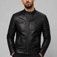 Andrew Tate Leather Jacket view 6