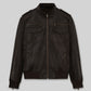 Andy Samberg Brooklyn Nine-Nine Dark Brown Leather Jacket – front view