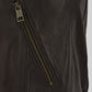 Andy Samberg Brooklyn Nine-Nine Dark Brown Leather Jacket – full product view