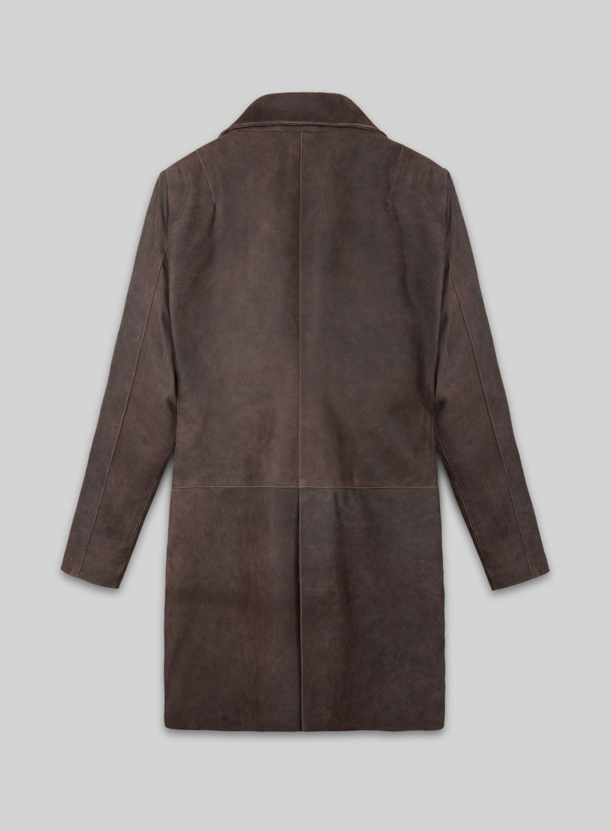 Annabelle Wallis The Mummy Black Trench Coat – back view