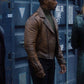 Anthony Mackie Falcon and The Winter Solider Black Leather Jacket – Anthony Mackie celebrity photo in Falcon and The Winter Solider