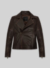 Anya Taylor Joy Furiosa A Mad Max Saga Black Leather Jacket – front view