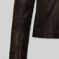 Anya Taylor Joy Furiosa A Mad Max Saga Black Leather Jacket – close-up and worn views