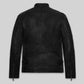 Aaron Taylor Johnson Godzilla 2014 Black Leather Jacket – full product view