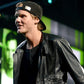 Avicii The American Music Awards Black Leather Jacket – front view