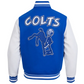 Baltimore Colts Retro Classic Royal Blue/White Varsity Jacket