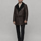 Barry Keoghan Peaky Blinders Dark Brown Trench Coat – full product view