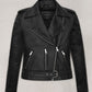 Bella Thorne Black Leather Jacket – full product view