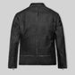 Ben Affleck The Town Black Leather Jacket – back view