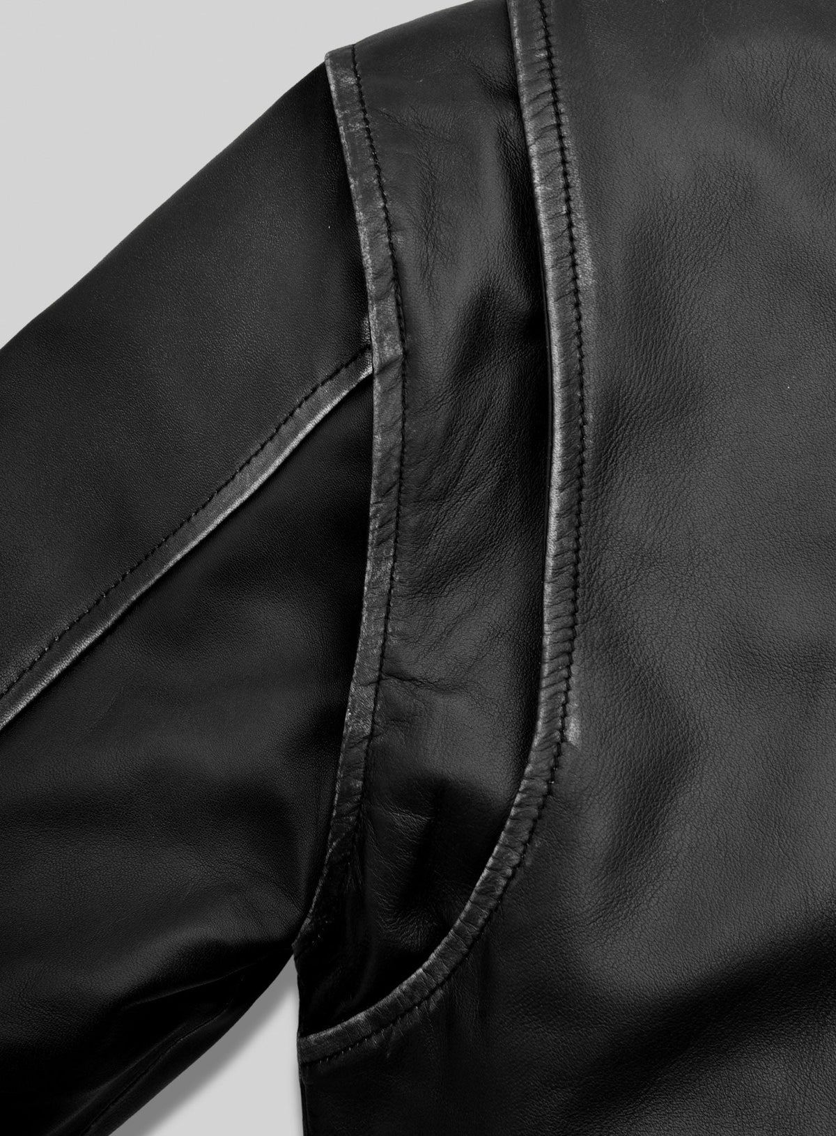 Ben Affleck The Town Black Leather Jacket – worn look