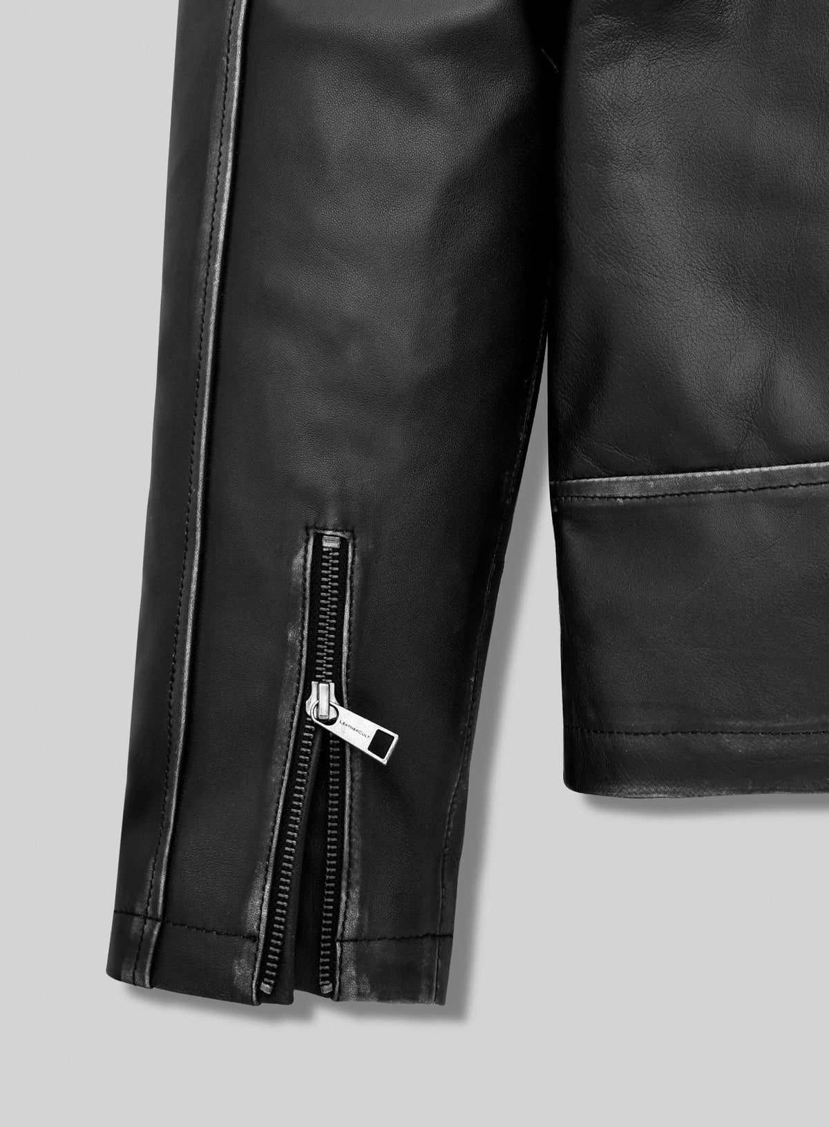 Ben Affleck The Town Black Leather Jacket – full product view