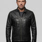 Ben Affleck The Town Black Leather Jacket – worn look