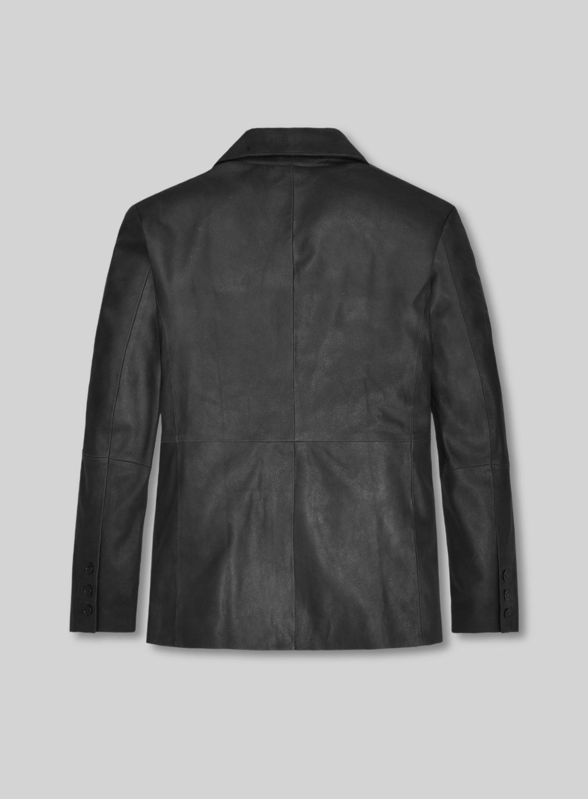 Ben Stiller Along Came Polly Black Leather Blazer – back view