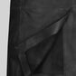 Ben Stiller Along Came Polly Black Leather Blazer – close-up detail of hardware and pockets
