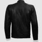 White Stripes Leather Jacket