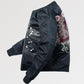 Black Japanese Bomber 'Nagasaki' - Sublimation Jacket ( Recreated Edition )