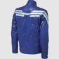 Blue Jacket With Gray Star