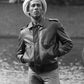 Bob Marley Black Bomber Leather Jacket – Bob Marley celebrity photo