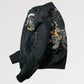 Japanese Yokai Embroidered Bomber - Sublimation Jacket ( Recreated Edition )
