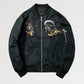 Japanese Yokai Embroidered Bomber - Sublimation Jacket ( Recreated Edition )