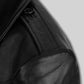 Brad Pitt Friends Season 8 Black Leather Jacket – second close-up detail