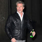 Brad Pitt Black Leather Jacket – Brad Pitt wearing the look, photo 2