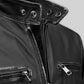 Bradley Cooper Burnt Black Leather Jacket – close-up and worn views