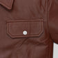 Bradley Cooper Black Leather Jacket – close-up and worn views