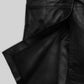 Brian Gleeson Peaky Blinders Leather Long Coat view 5