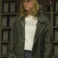 Brie Larson Captain Marvel Black Leather Jacket – alternate view