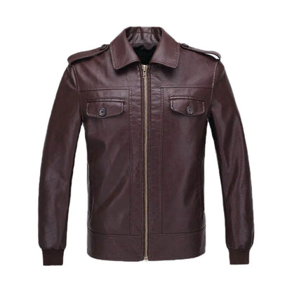 Captain America Steve Rogers Leather Jacket