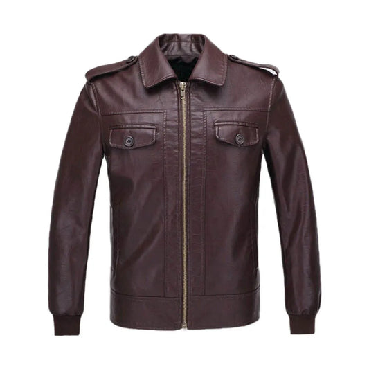 Captain America Steve Rogers Leather Jacket