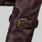 Captain America The Winter Soldier Scarlett Johansson Black Jacket – close-up and worn views