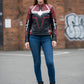 Captain Marvel White Leather Jacket – alternate view