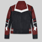 Captain Marvel White Leather Jacket – full product view
