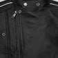 Channing Tatum Black Leather Jacket – close-up and worn views
