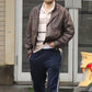 Charlie Hunnam Jungleland Black Leather Jacket – Charlie Hunnam Jungleland wearing the look, photo 2