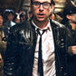 Charlie Hunnam Pacific Rim Black Leather Jacket – close-up and worn views