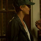 Charlize Theron Dark Places Black Leather Jacket – close-up and worn views