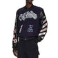 Chicago Bulls Off-White Varsity Jacket – Recreated Edition