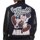 Chicago Bulls Off-White Varsity Jacket – Recreated Edition