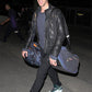 Chris Martin Coldplay Black Hooded Leather Jacket – celebrity inspiration look
