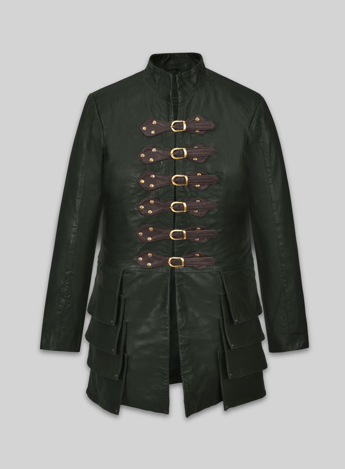 Chris Pine Dungeons and Dragons Leather Trench Coat view 1