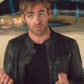 Chris Pine Horrible Bosses 2 Black Leather Jacket – close-up and worn views
