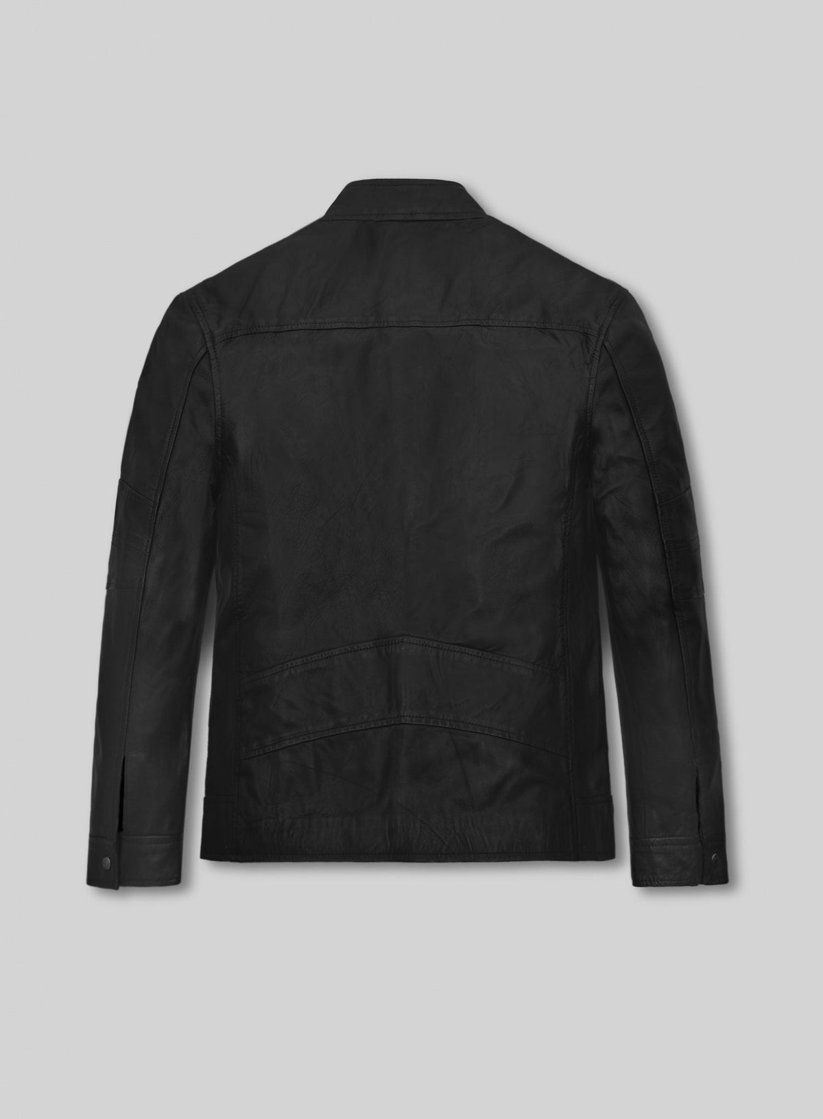 Chris Hemsworth Thor Promo Black Leather Jacket – back view