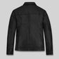 Christian Bale Leather Jacket view 3