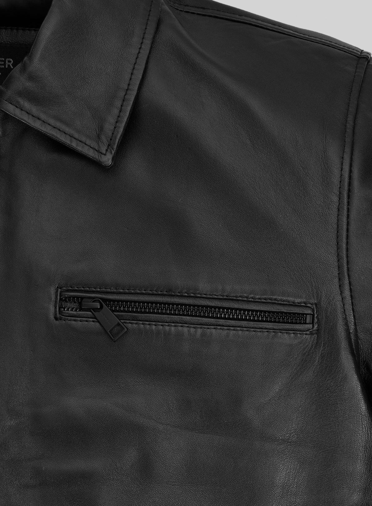 Christian Bale Leather Jacket view 4