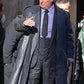 Colin Farrell The Batman Black Leather Long Coat – Colin Farrell celebrity photo in The Batman