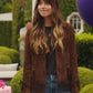 Dakota Johnson The High Note Black Suede Leather Jacket – alternate view