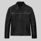 Daniel Craig Layer Cake White Leather Jacket – front view